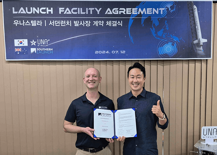 서던런치, 한국 기업 UNASTELLA와 런칭 계약 체결