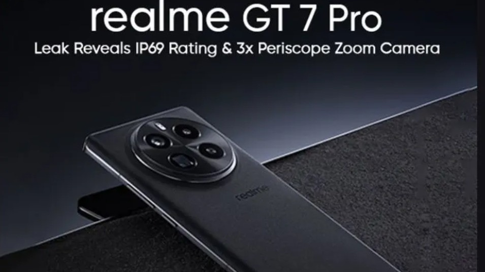 Realme GT 7 Pro는 Snapdragon 8 Elite 칩셋과 함께 인도에 출시됩니다.